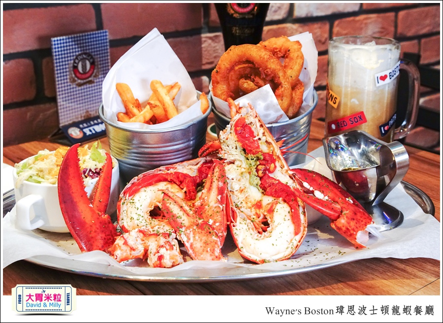 台北中山區美食│台北龍蝦牛排餐廳推薦，Wayne’s Boston波士頓龍蝦餐酒館。盡情大嗑新鮮波士頓龍蝦大餐、爐烤牛排就來這！