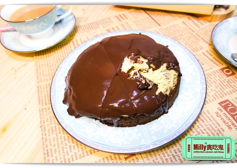 樂樂甜點超濃生巧克力布朗尼蛋糕0004