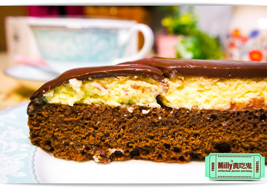樂樂甜點超濃生巧克力布朗尼蛋糕0009
