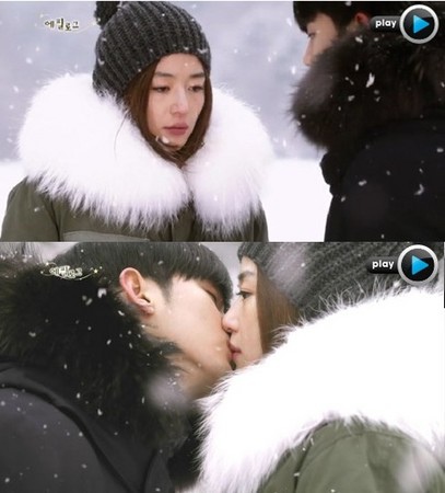 韓劇情報║來自星星的你-第11集：金秀賢和全智賢在雪中靜止接吻的拍攝秘密+天價大衣外套 @大胃米粒 DAVID &amp; MILLY