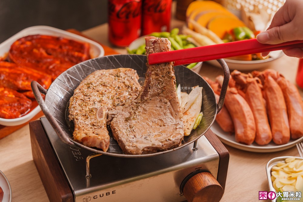 2023中秋烤肉組「台畜 x Meat Love 大發韓味烤肉組」在家就能吃到道地韓式烤豬五花、戰斧豬排、帶骨德式香腸！