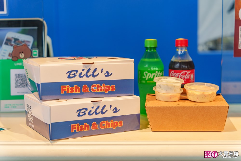 板橋也能吃到正宗英式炸魚薯條│Bill’s Fish & Chips 比爾炸魚薯條(菜單)│英國主廚招牌炸薯條居然要沾醋吃│黃金炸雞翅外酥內多汁必吃│板橋英式料理推薦