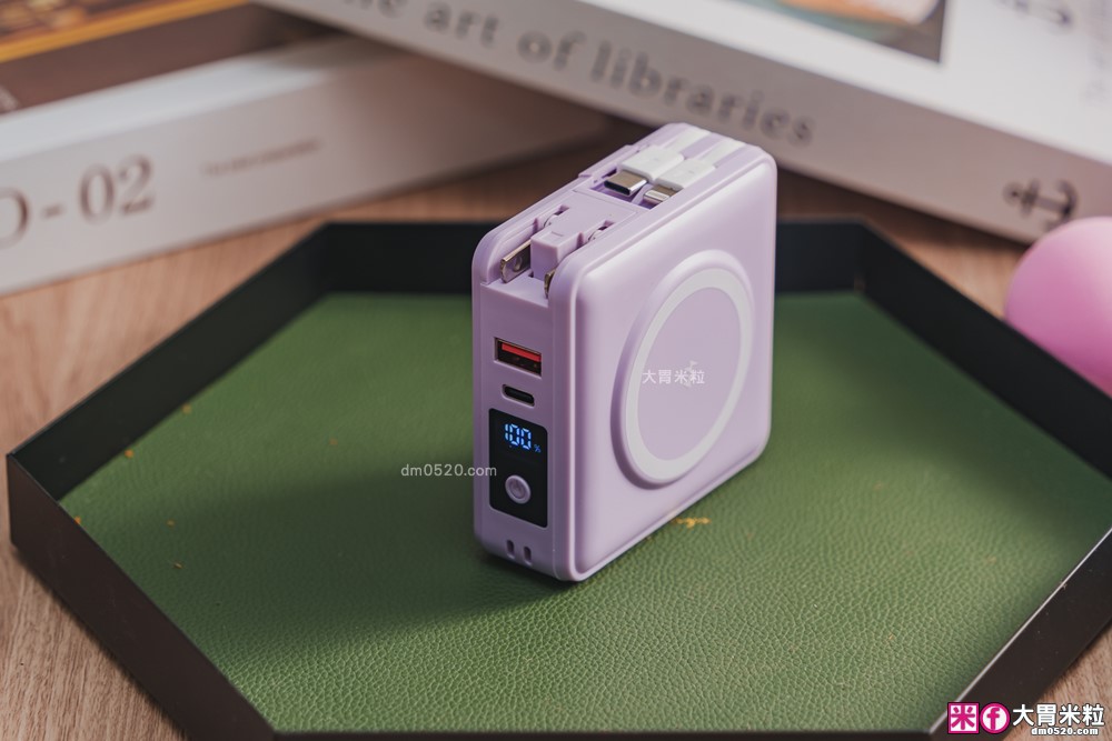 磁吸行動電源推薦｜ONAIR萬國充磁吸自帶線支架行動電源15000mAh｜小體積+1.5倍大電量｜支援iPhone磁吸快充+Andriod快充｜飛機可攜帶