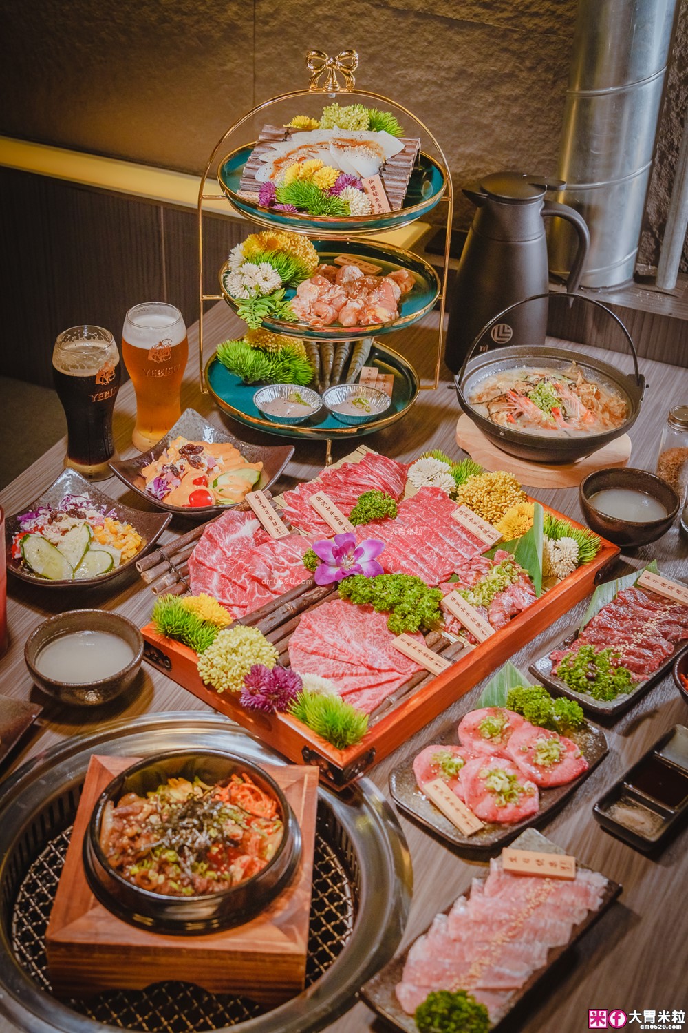 桃園高CP值燒肉套餐│川三上選燒肉桃園店(菜單)│連YT大胃王都讚不絕口的高CP值燒肉~聚餐推薦│一次品嚐日美澳和牛│桃園燒肉推薦│桃園烤肉聚餐推薦