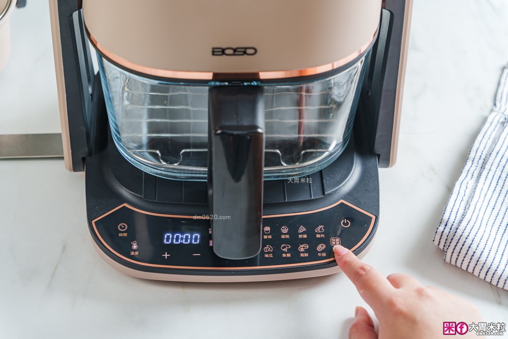 一台抵九台新世代氣炸鍋霸主「BOSO全能料理玻璃翻轉氣炸鍋」租屋族健身族小家庭必備廚房神器| 玻璃氣炸鍋推薦| 翻轉氣炸鍋萬用鍋推薦