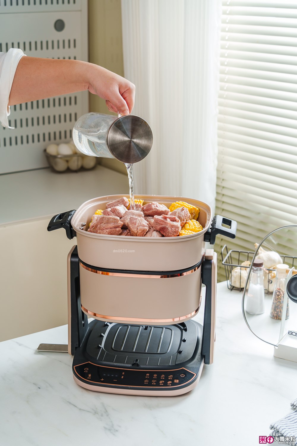 一台抵九台新世代氣炸鍋霸主「BOSO全能料理玻璃翻轉氣炸鍋」租屋族健身族小家庭必備廚房神器| 玻璃氣炸鍋推薦| 翻轉氣炸鍋萬用鍋推薦