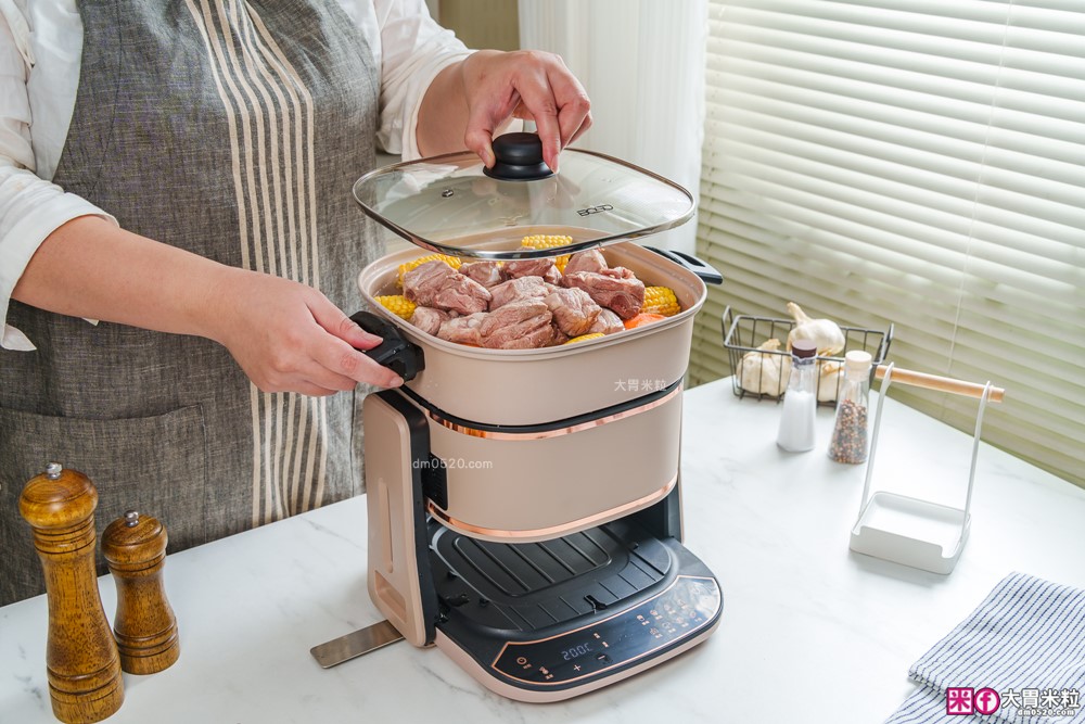 一台抵九台新世代氣炸鍋霸主「BOSO全能料理玻璃翻轉氣炸鍋」租屋族健身族小家庭必備廚房神器| 玻璃氣炸鍋推薦| 翻轉氣炸鍋萬用鍋推薦