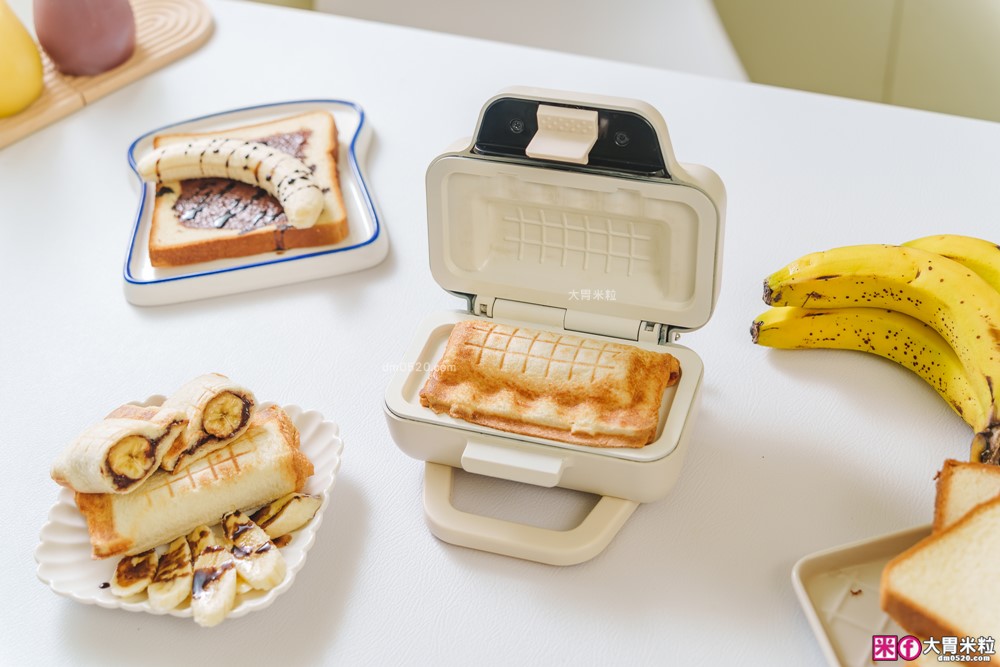 早餐新革命「MATURE美萃 MINI食光陶瓷熱壓機」開箱｜忙碌上班族省時救星，一片吐司也能玩出百變花樣