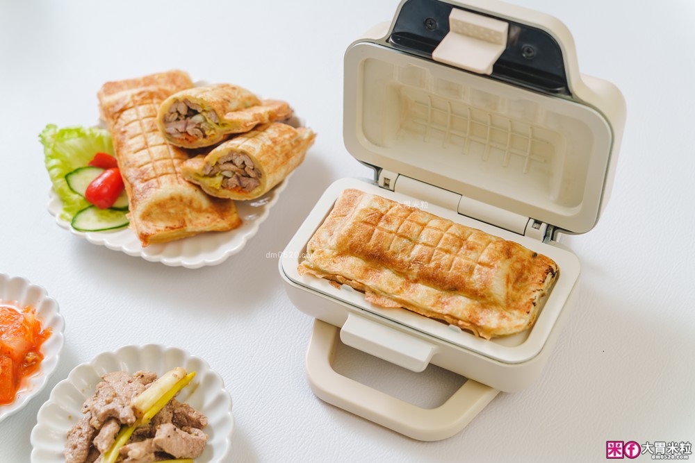 早餐新革命「MATURE美萃 MINI食光陶瓷熱壓機」開箱｜忙碌上班族省時救星，一片吐司也能玩出百變花樣