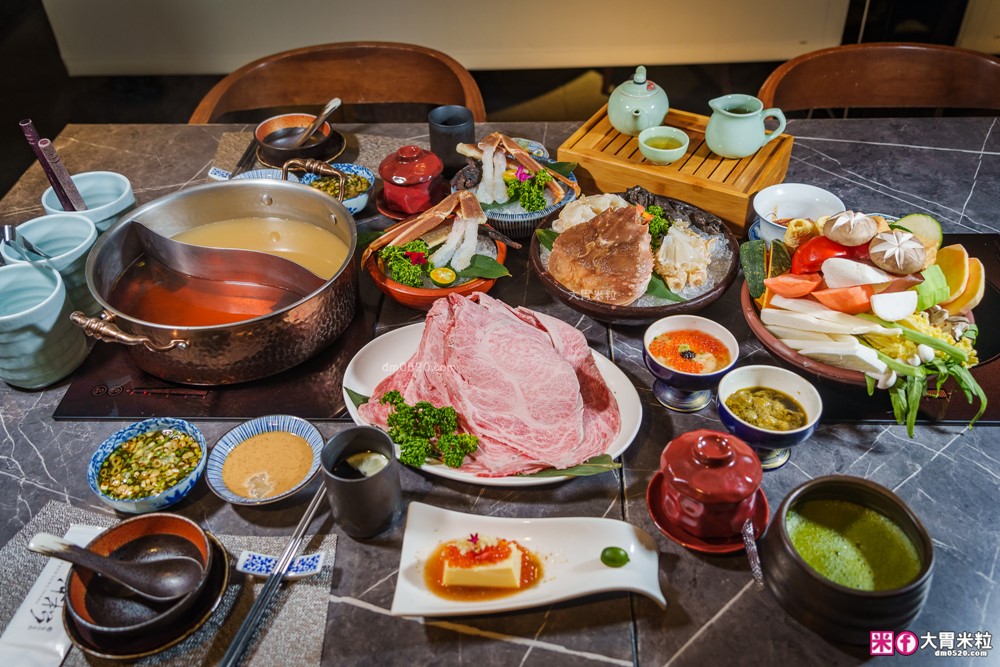 火鍋界愛馬仕推出松葉蟹套餐囉│二本松涮涮屋(菜單)│大啖松葉蟹五吃~桌邊服務全程免動手│台北大安區美食推薦