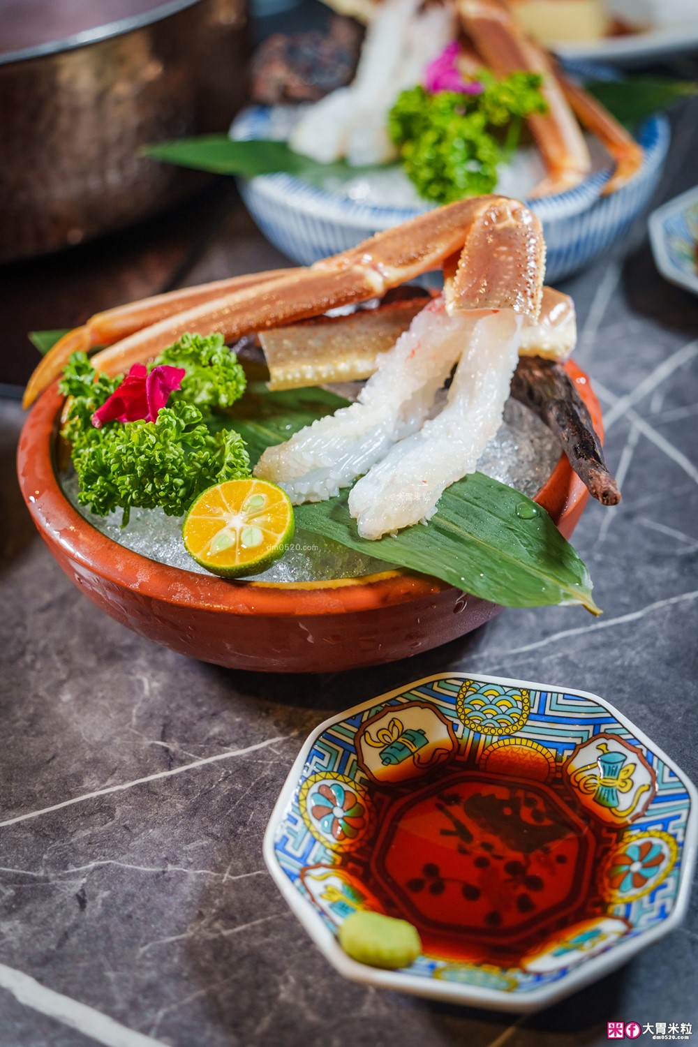 火鍋界愛馬仕推出松葉蟹套餐囉│二本松涮涮屋(菜單)│大啖松葉蟹五吃~桌邊服務全程免動手│台北大安區美食推薦