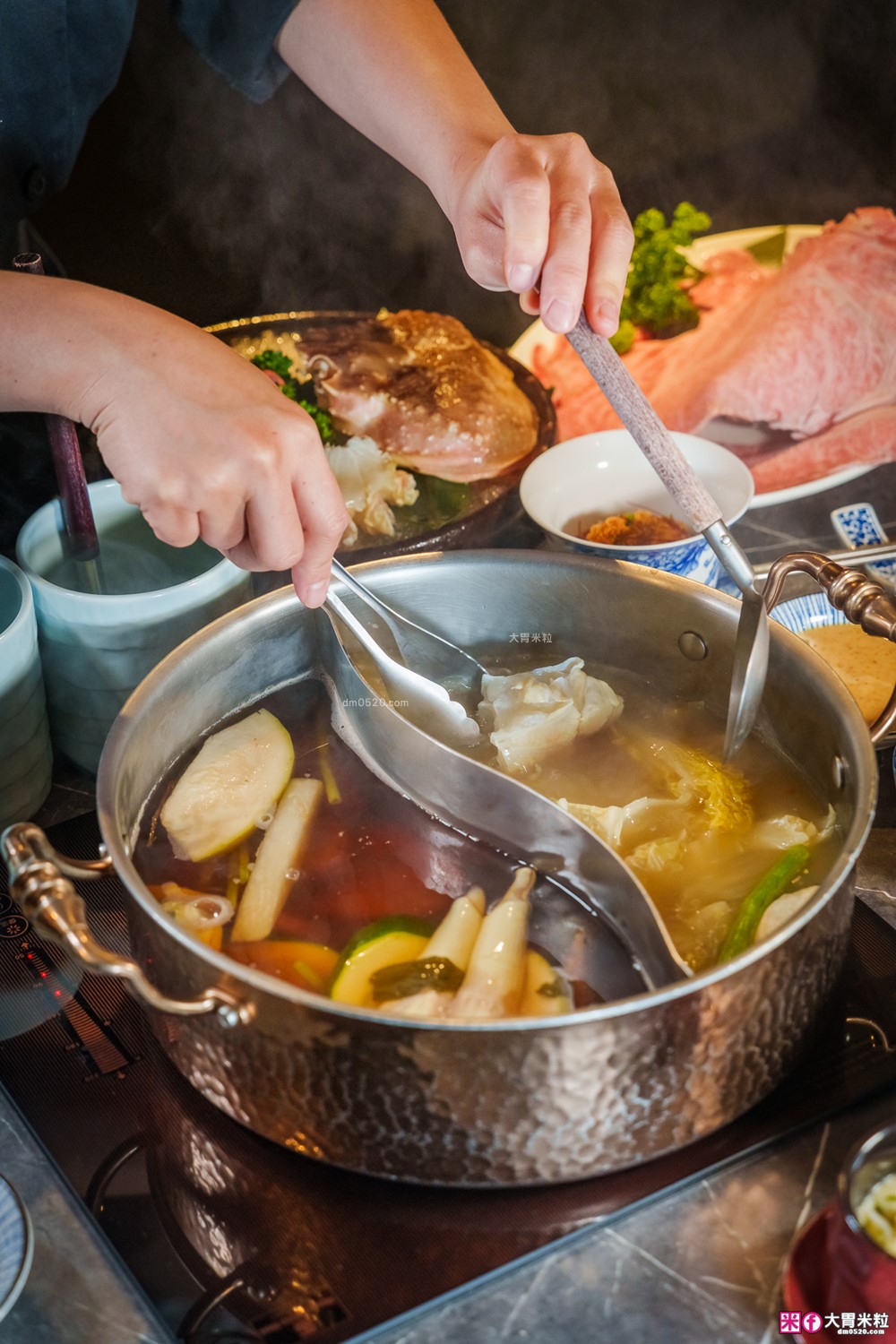 火鍋界愛馬仕推出松葉蟹套餐囉│二本松涮涮屋(菜單)│大啖松葉蟹五吃~桌邊服務全程免動手│台北大安區美食推薦