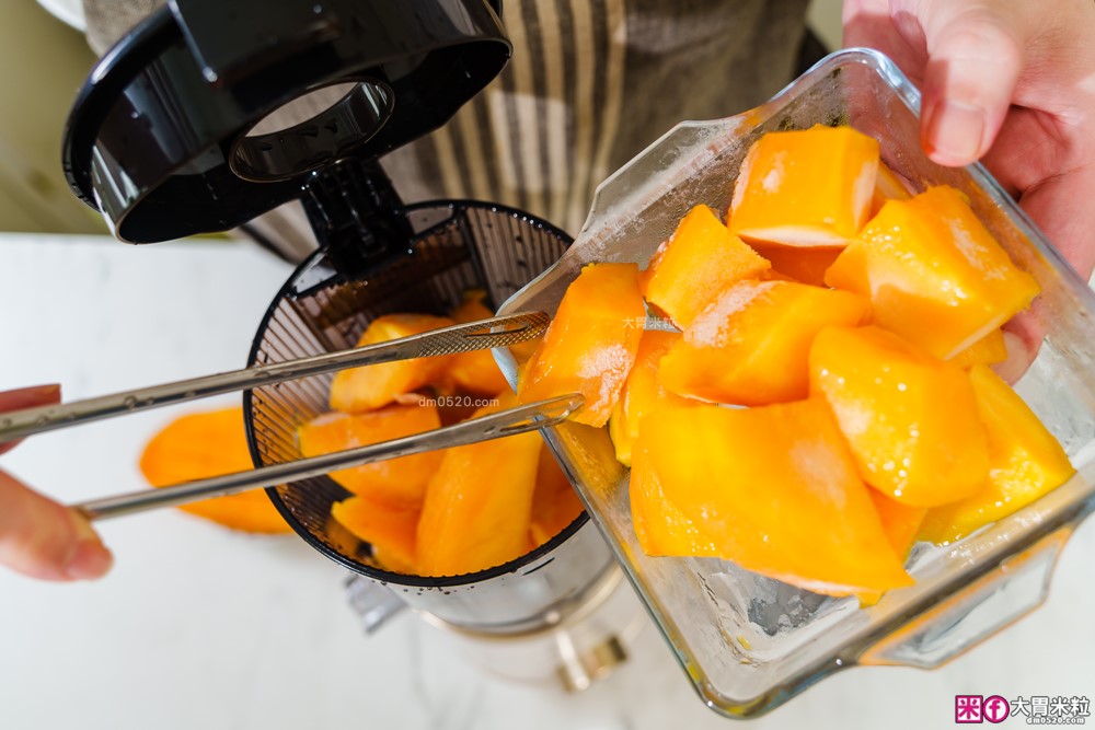 整顆蘋果直接榨【BOSO 鮮萃纖Max 超大口徑冷壓慢磨果汁機旗艦款】創新慢磨技術、99.6％純汁率、果汁到冰沙一站式搞定！