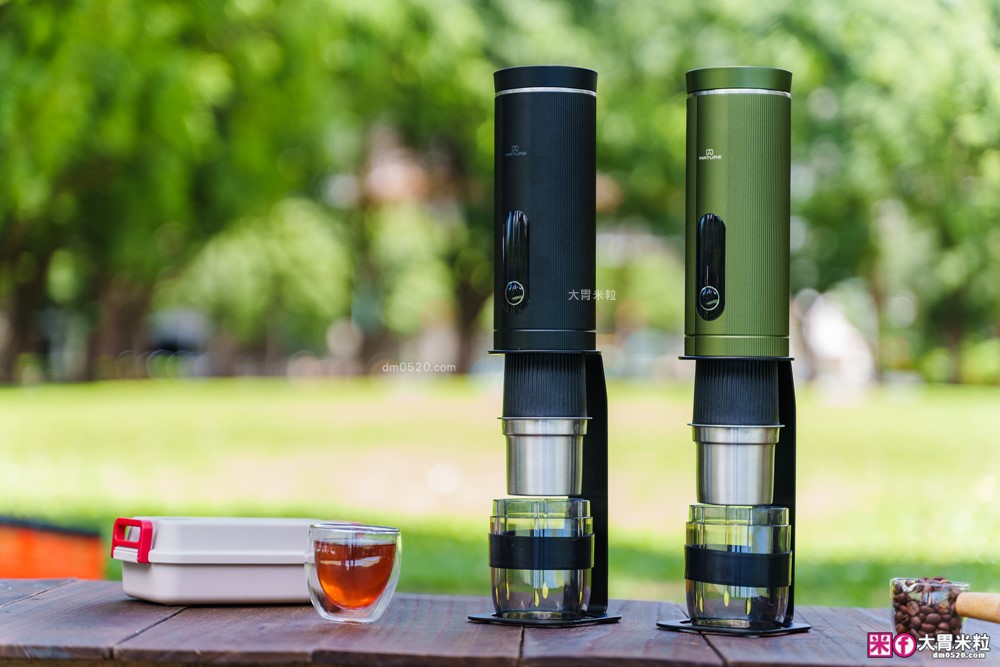 露營旅行必備移動式咖啡館｜MATURE GoBrew 行野全自動咖啡機｜煮水研磨沖煮一機搞定｜ 旅行咖啡神器｜隨身咖啡機推薦