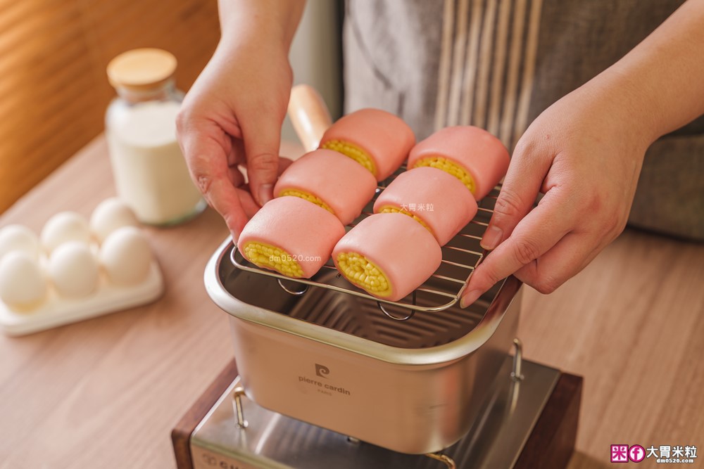 不鏽鋼保鮮盒萬用鍋推薦「Pierre Cardin 保鮮煮義鍋」蒸煮炸烤+保鮮全搞定│可拆卸手把~家用露營折疊鍋推薦│iCook愛料理市集-廚具開箱(32)