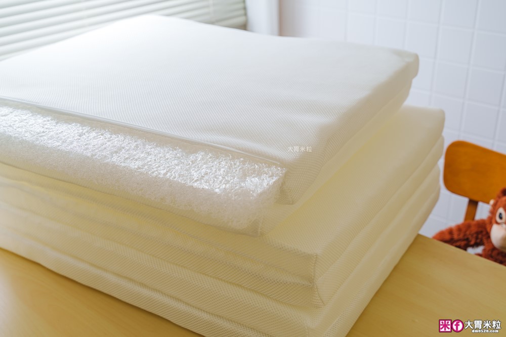 一覺進入宇宙太空「Ez.sleep 舒眠博士 太空懸浮床墊+太空懸浮枕+翡翠極凍被」4D高分子透氣纖維+涼感永凍紗表布~天天都想躺平