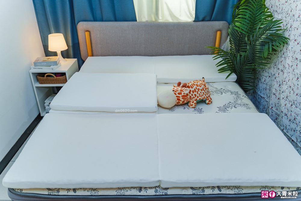 一覺進入宇宙太空「Ez.sleep 舒眠博士 太空懸浮床墊+太空懸浮枕+翡翠極凍被」4D高分子透氣纖維+涼感永凍紗表布~天天都想躺平