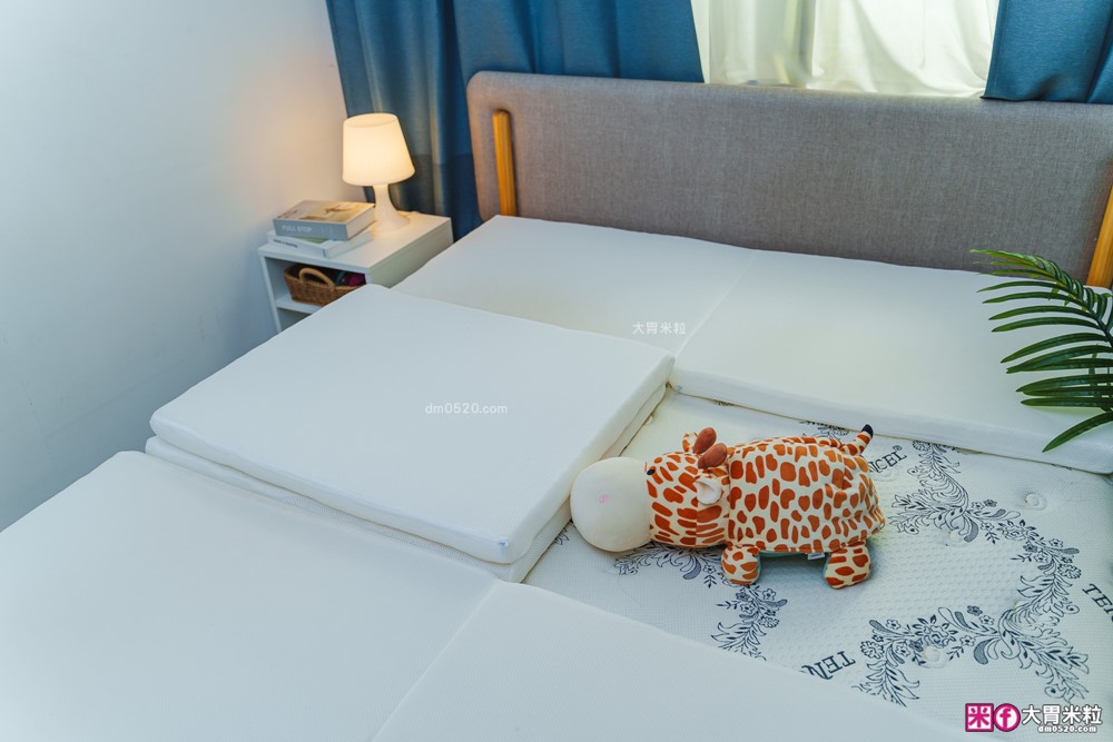 一覺進入宇宙太空「Ez.sleep 舒眠博士 太空懸浮床墊+太空懸浮枕+翡翠極凍被」4D高分子透氣纖維+涼感永凍紗表布~天天都想躺平