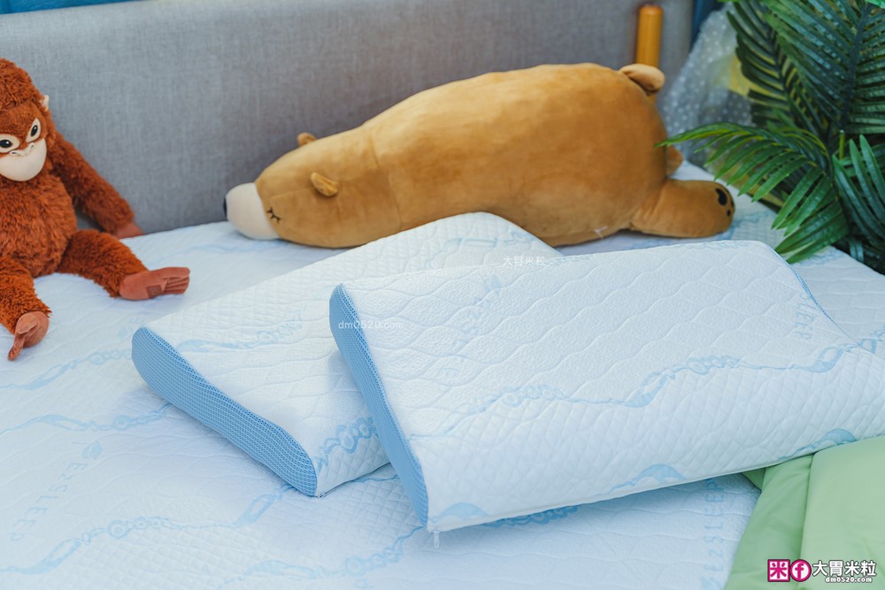 一覺進入宇宙太空「Ez.sleep 舒眠博士 太空懸浮床墊+太空懸浮枕+翡翠極凍被」4D高分子透氣纖維+涼感永凍紗表布~天天都想躺平
