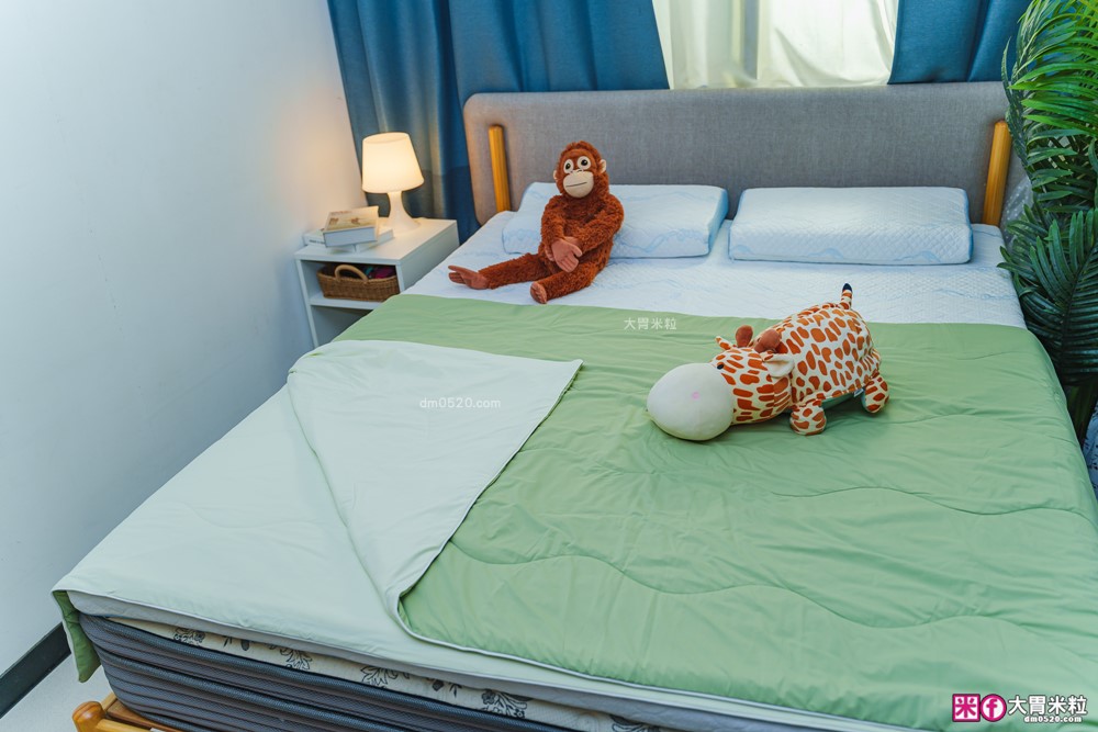 一覺進入宇宙太空「Ez.sleep 舒眠博士 太空懸浮床墊+太空懸浮枕+翡翠極凍被」4D高分子透氣纖維+涼感永凍紗表布~天天都想躺平