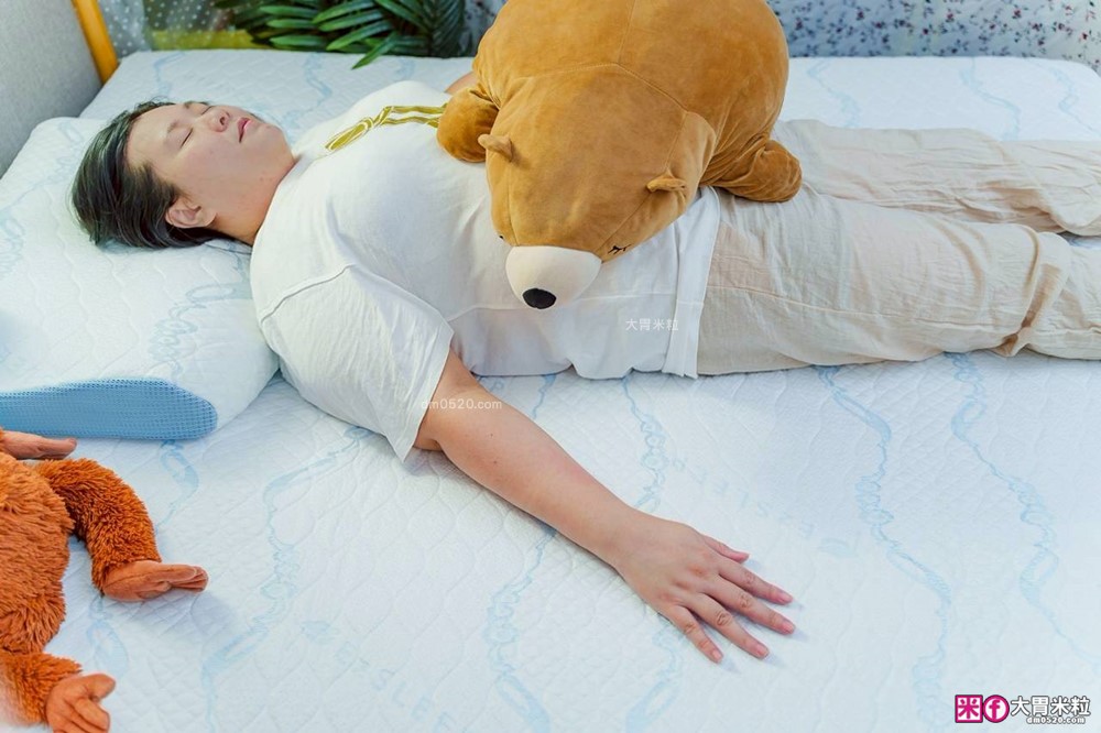 一覺進入宇宙太空「Ez.sleep 舒眠博士 太空懸浮床墊+太空懸浮枕+翡翠極凍被」4D高分子透氣纖維+涼感永凍紗表布~天天都想躺平