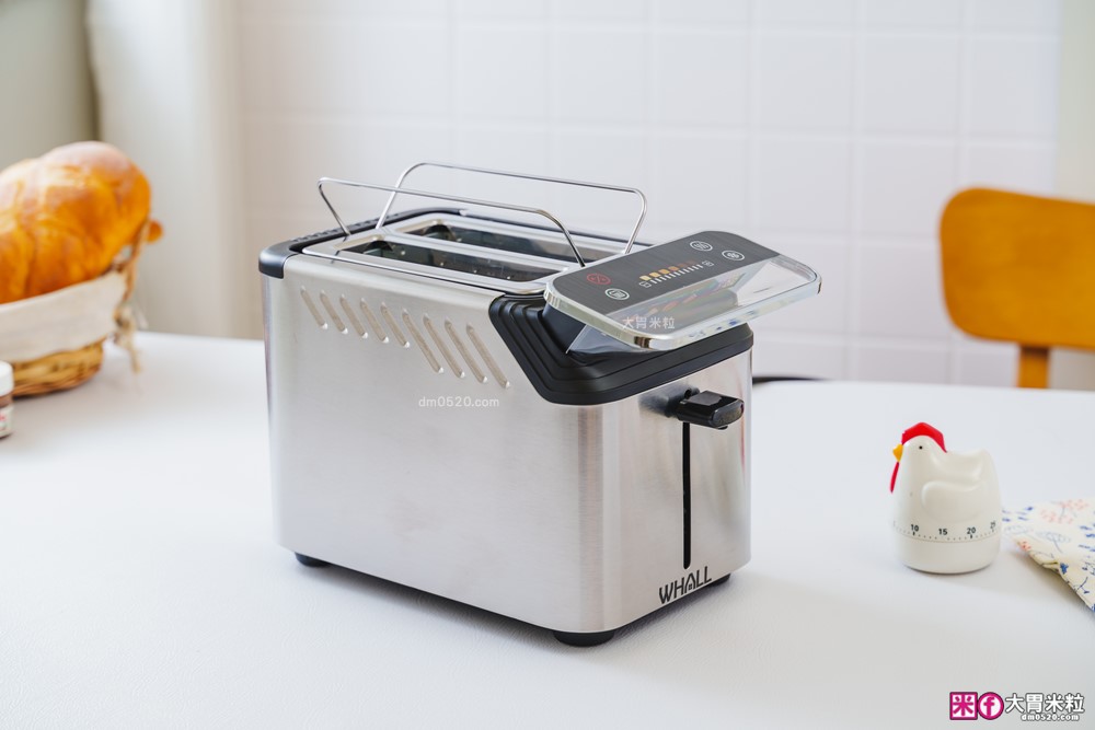 可頌貝果鬆餅都能烤「美國 Whall極致酥脆烤麵包機」全台唯一觸控烤麵包機│11段烤色+A4體積卻藏著大魔王實力 可頌貝果鬆餅都能烤「美國 Whall極致酥脆烤麵包機」全台唯一觸控烤麵包機│11段烤色+A4體積卻藏著大魔王實力