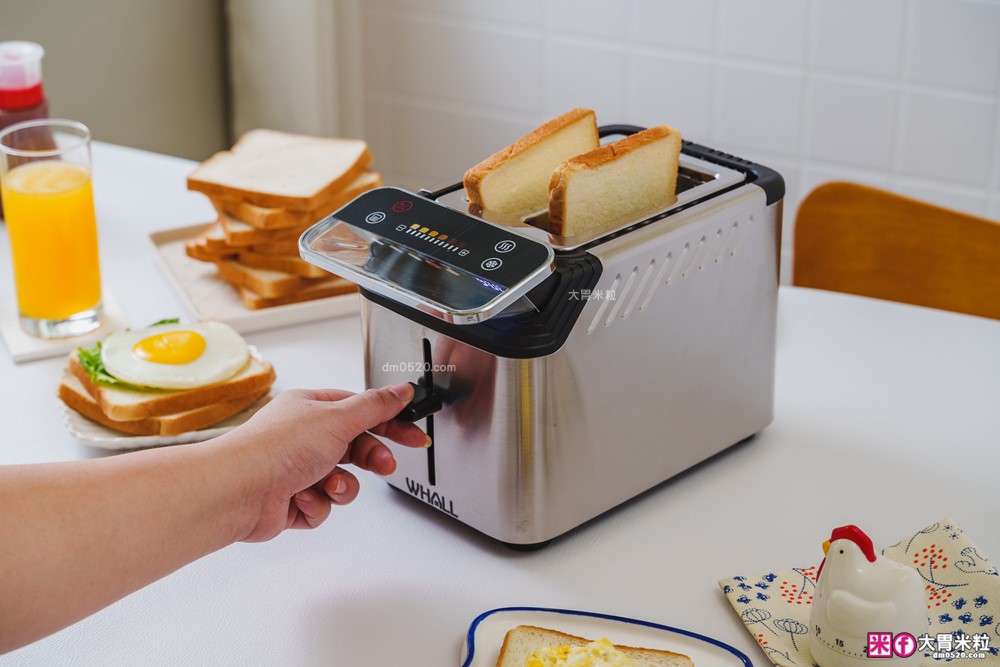 可頌貝果鬆餅都能烤「美國 Whall極致酥脆烤麵包機」全台唯一觸控烤麵包機│11段烤色+A4體積卻藏著大魔王實力 可頌貝果鬆餅都能烤「美國 Whall極致酥脆烤麵包機」全台唯一觸控烤麵包機│11段烤色+A4體積卻藏著大魔王實力