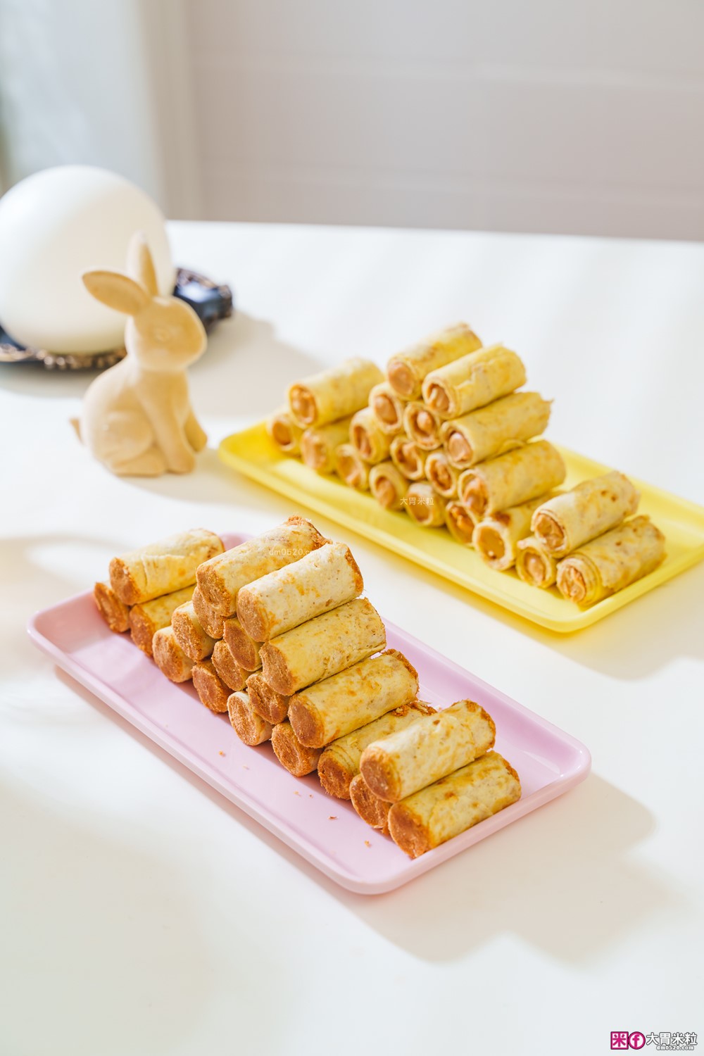 台中中秋禮盒開箱「Kris克里酥 花生+肉鬆爆餡蛋捲禮盒」酥脆爆漿~滿嘴蛋香一次滿足│宅配團購蛋捲推薦│中秋禮盒推薦2025