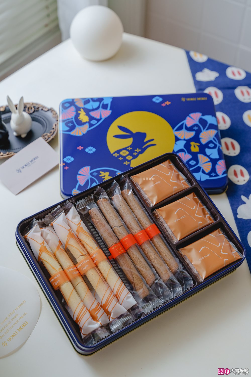日本東京伴手禮「YOKU MOKU 金秋綜合禮盒」海外限定紅茶雪茄蛋捲+原味款~日本買不到│2025中秋禮盒推薦