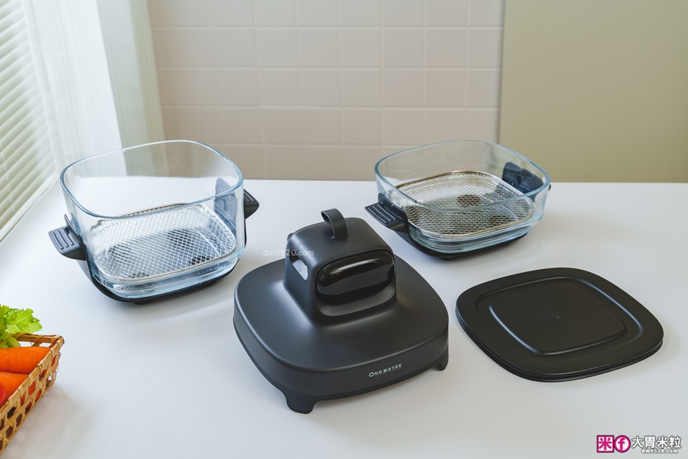 玻璃氣炸鍋推薦「one-meter 玻霸鍋 Plus」4.5L+2.5L 雙鍋替換│烤炸焗烘+保鮮一鍋多用搞定 玻璃氣炸鍋推薦「one-meter 玻霸鍋 Plus」4.5L+2.5L 雙鍋替換│烤炸焗烘+保鮮一鍋多用搞定