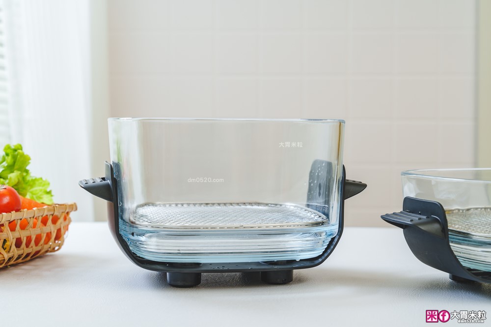 玻璃氣炸鍋推薦「one-meter 玻霸鍋 Plus」4.5L+2.5L 雙鍋替換│烤炸焗烘+保鮮一鍋多用搞定