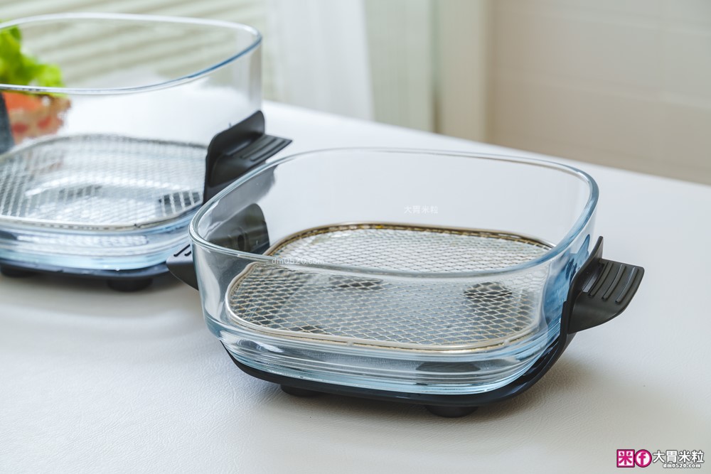 玻璃氣炸鍋推薦「one-meter 玻霸鍋 Plus」4.5L+2.5L 雙鍋替換│烤炸焗烘+保鮮一鍋多用搞定