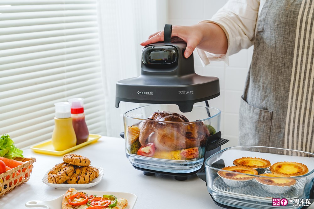 玻璃氣炸鍋推薦「one-meter 玻霸鍋 Plus」4.5L+2.5L 雙鍋替換│烤炸焗烘+保鮮一鍋多用搞定 玻璃氣炸鍋推薦「one-meter 玻霸鍋 Plus」4.5L+2.5L 雙鍋替換│烤炸焗烘+保鮮一鍋多用搞定