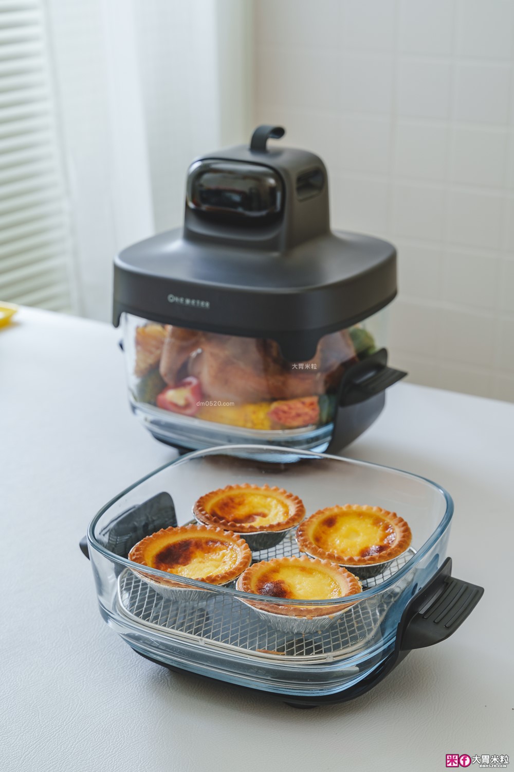 玻璃氣炸鍋推薦「one-meter 玻霸鍋 Plus」4.5L+2.5L 雙鍋替換│烤炸焗烘+保鮮一鍋多用搞定 玻璃氣炸鍋推薦「one-meter 玻霸鍋 Plus」4.5L+2.5L 雙鍋替換│烤炸焗烘+保鮮一鍋多用搞定