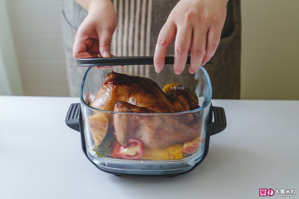 玻璃氣炸鍋推薦「one-meter 玻霸鍋 Plus」4.5L+2.5L 雙鍋替換│烤炸焗烘+保鮮一鍋多用搞定