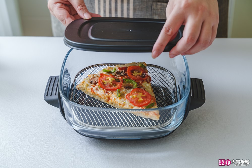 玻璃氣炸鍋推薦「one-meter 玻霸鍋 Plus」4.5L+2.5L 雙鍋替換│烤炸焗烘+保鮮一鍋多用搞定