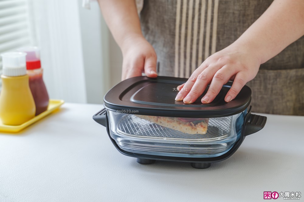 玻璃氣炸鍋推薦「one-meter 玻霸鍋 Plus」4.5L+2.5L 雙鍋替換│烤炸焗烘+保鮮一鍋多用搞定