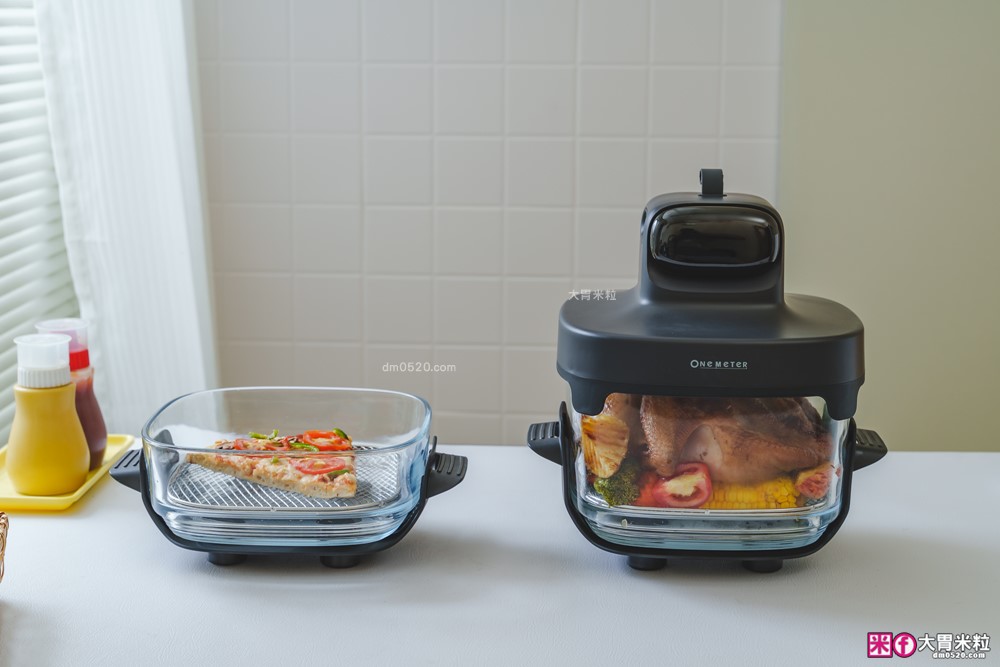 玻璃氣炸鍋推薦「one-meter 玻霸鍋 Plus」4.5L+2.5L 雙鍋替換│烤炸焗烘+保鮮一鍋多用搞定 玻璃氣炸鍋推薦「one-meter 玻霸鍋 Plus」4.5L+2.5L 雙鍋替換│烤炸焗烘+保鮮一鍋多用搞定