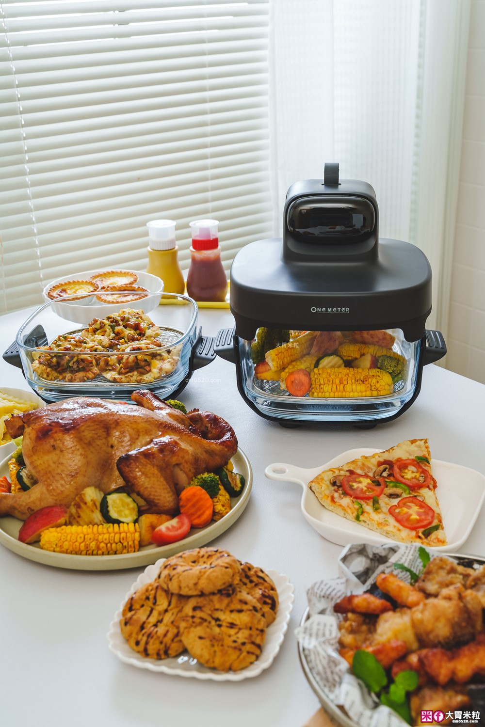 玻璃氣炸鍋推薦「one-meter 玻霸鍋 Plus」4.5L+2.5L 雙鍋替換│烤炸焗烘+保鮮一鍋多用搞定 玻璃氣炸鍋推薦「one-meter 玻霸鍋 Plus」4.5L+2.5L 雙鍋替換│烤炸焗烘+保鮮一鍋多用搞定