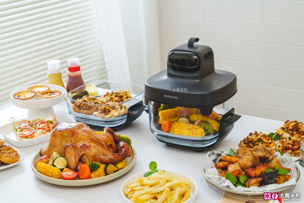 玻璃氣炸鍋推薦「one-meter 玻霸鍋 Plus」4.5L+2.5L 雙鍋替換│烤炸焗烘+保鮮一鍋多用搞定 玻璃氣炸鍋推薦「one-meter 玻霸鍋 Plus」4.5L+2.5L 雙鍋替換│烤炸焗烘+保鮮一鍋多用搞定