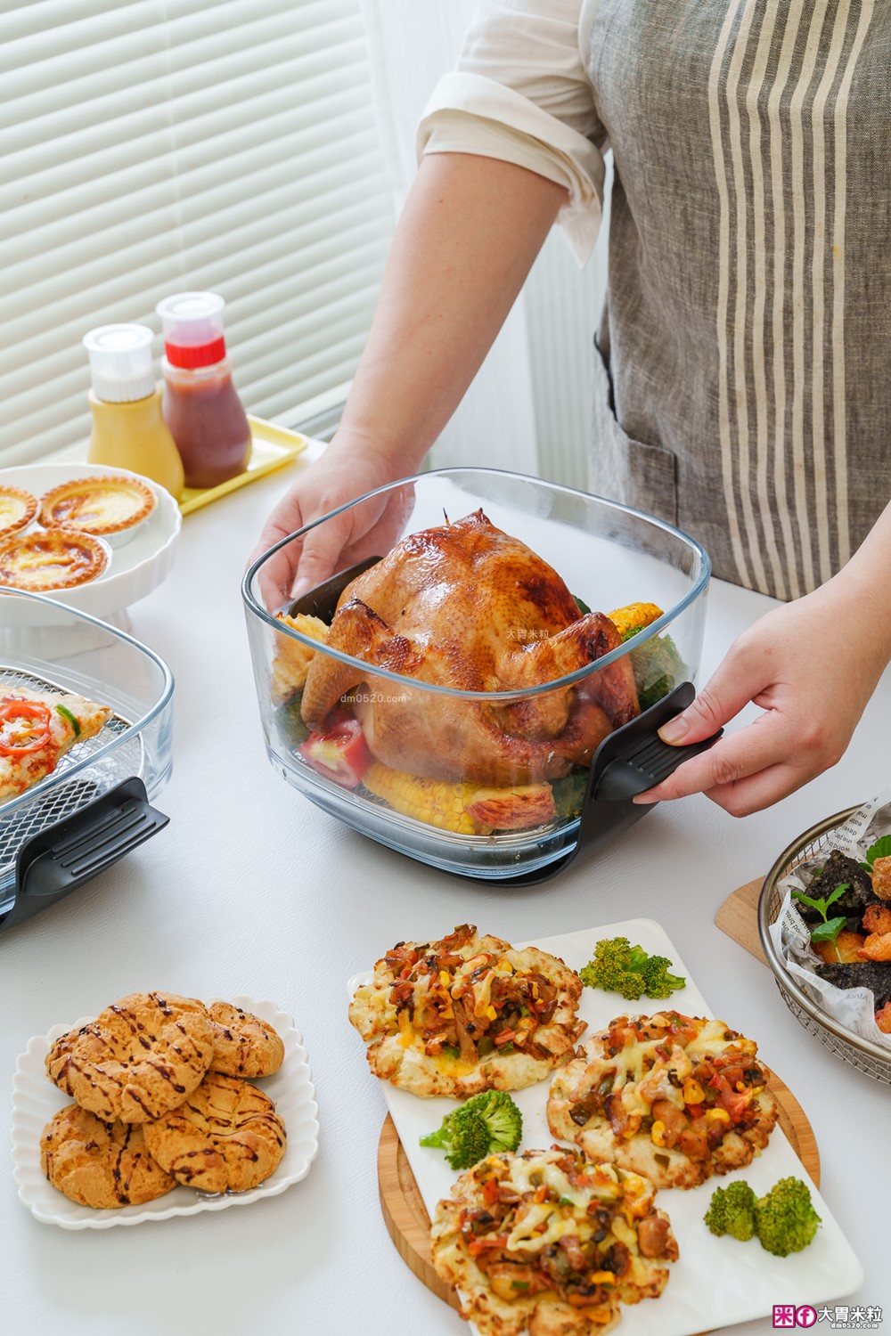 玻璃氣炸鍋推薦「one-meter 玻霸鍋 Plus」4.5L+2.5L 雙鍋替換│烤炸焗烘+保鮮一鍋多用搞定 玻璃氣炸鍋推薦「one-meter 玻霸鍋 Plus」4.5L+2.5L 雙鍋替換│烤炸焗烘+保鮮一鍋多用搞定