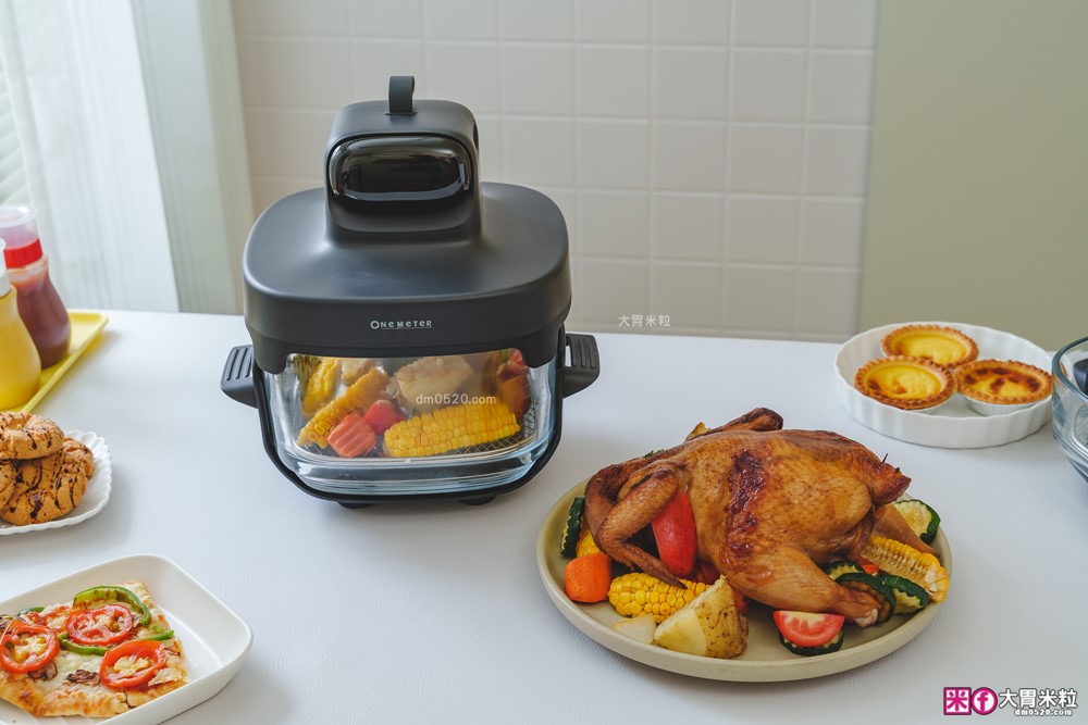玻璃氣炸鍋推薦「one-meter 玻霸鍋 Plus」4.5L+2.5L 雙鍋替換│烤炸焗烘+保鮮一鍋多用搞定 玻璃氣炸鍋推薦「one-meter 玻霸鍋 Plus」4.5L+2.5L 雙鍋替換│烤炸焗烘+保鮮一鍋多用搞定