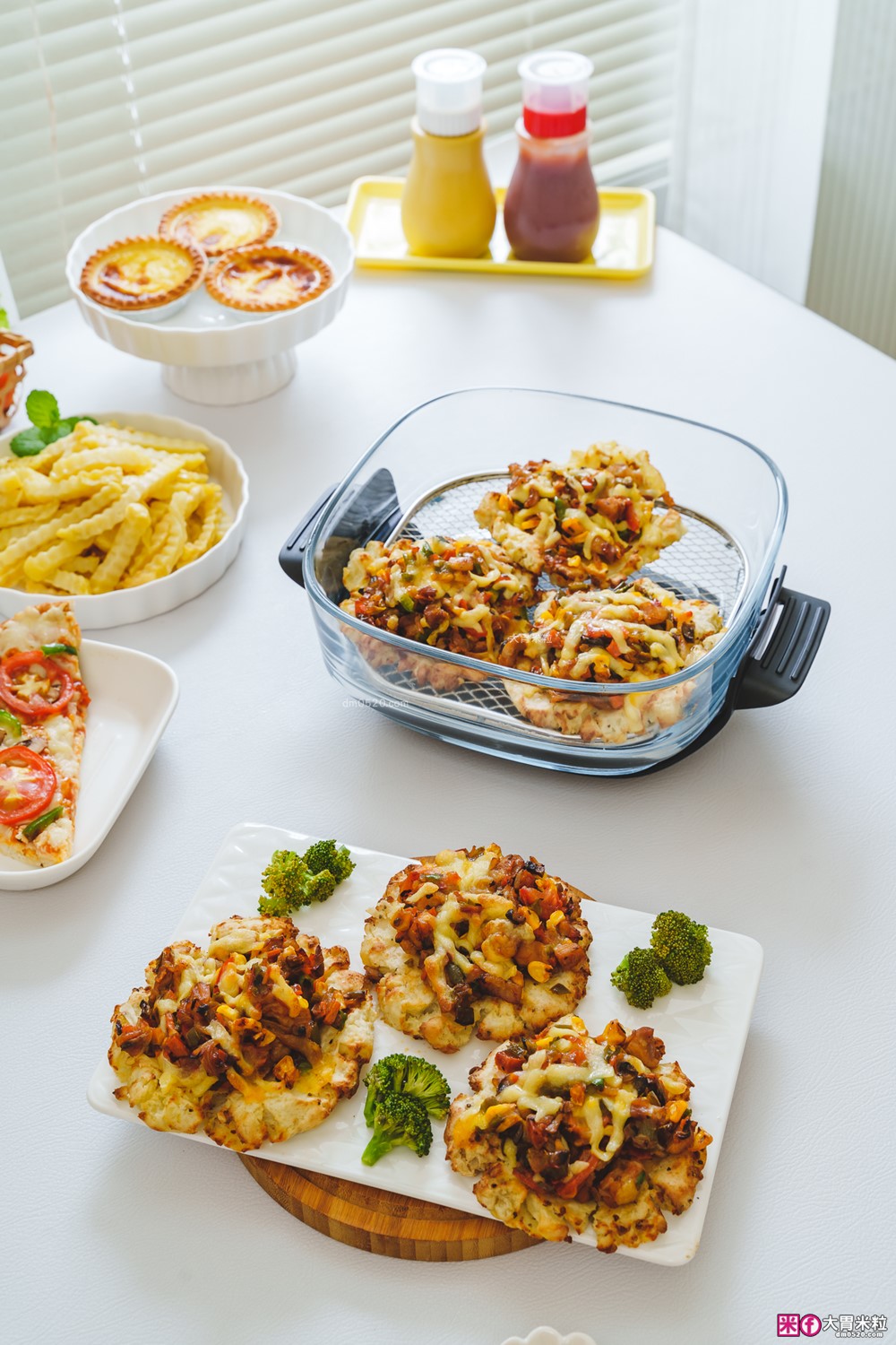 玻璃氣炸鍋推薦「one-meter 玻霸鍋 Plus」4.5L+2.5L 雙鍋替換│烤炸焗烘+保鮮一鍋多用搞定