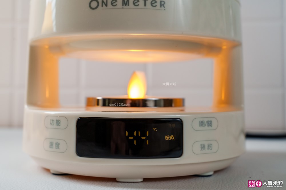 一機六用「one-meter 轉轉煮茶機」多功能水龍頭養生壺│2.8L大容量+分離式壺身+仿真火焰燈~喝水煮茶熱紅酒享受滿滿儀式感│養生煮水壺推薦