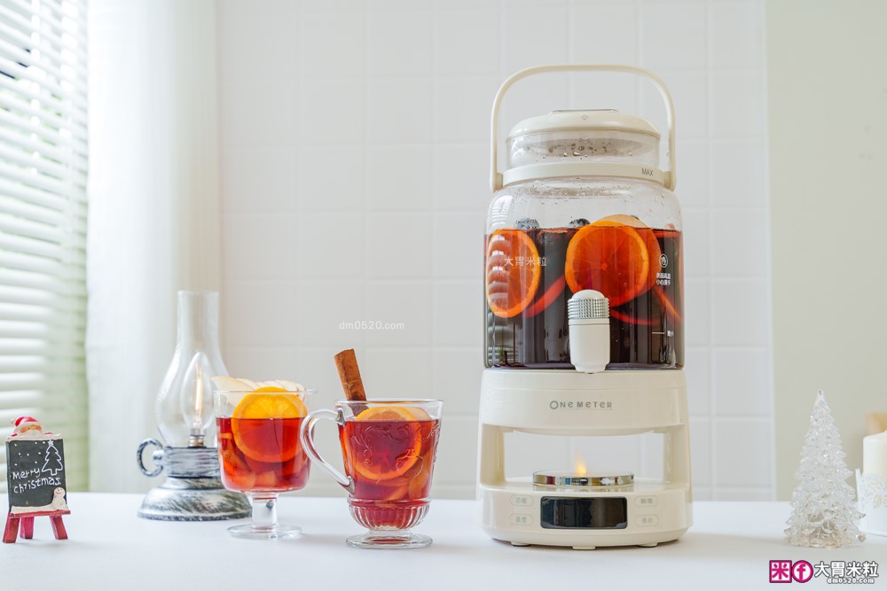 一機六用「one-meter 轉轉煮茶機」多功能水龍頭養生壺│2.8L大容量+分離式壺身+仿真火焰燈~喝水煮茶熱紅酒享受滿滿儀式感│養生煮水壺推薦