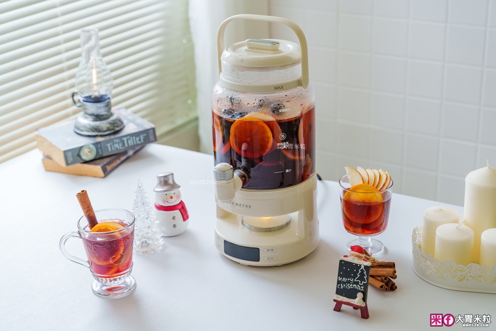 一機六用「one-meter 轉轉煮茶機」多功能水龍頭養生壺│2.8L大容量+分離式壺身+仿真火焰燈~喝水煮茶熱紅酒享受滿滿儀式感│養生煮水壺推薦