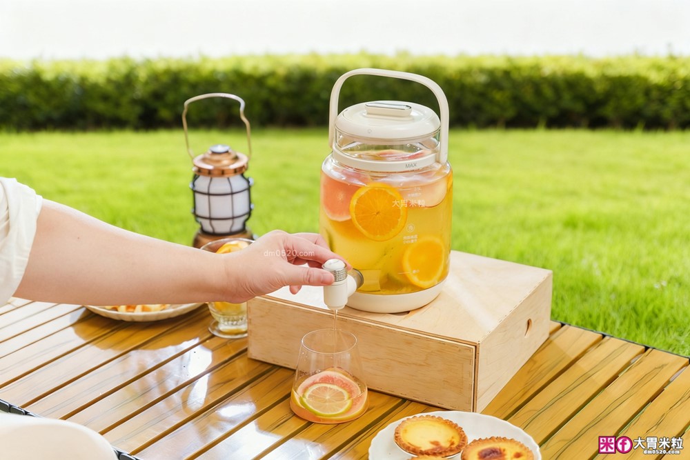 一機六用「one-meter 轉轉煮茶機」多功能水龍頭養生壺│2.8L大容量+分離式壺身+仿真火焰燈~喝水煮茶熱紅酒享受滿滿儀式感│養生煮水壺推薦