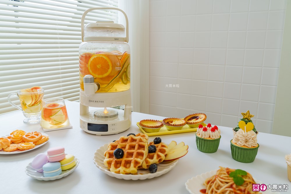 一機六用「one-meter 轉轉煮茶機」多功能水龍頭養生壺│2.8L大容量+分離式壺身+仿真火焰燈~喝水煮茶熱紅酒享受滿滿儀式感│養生煮水壺推薦