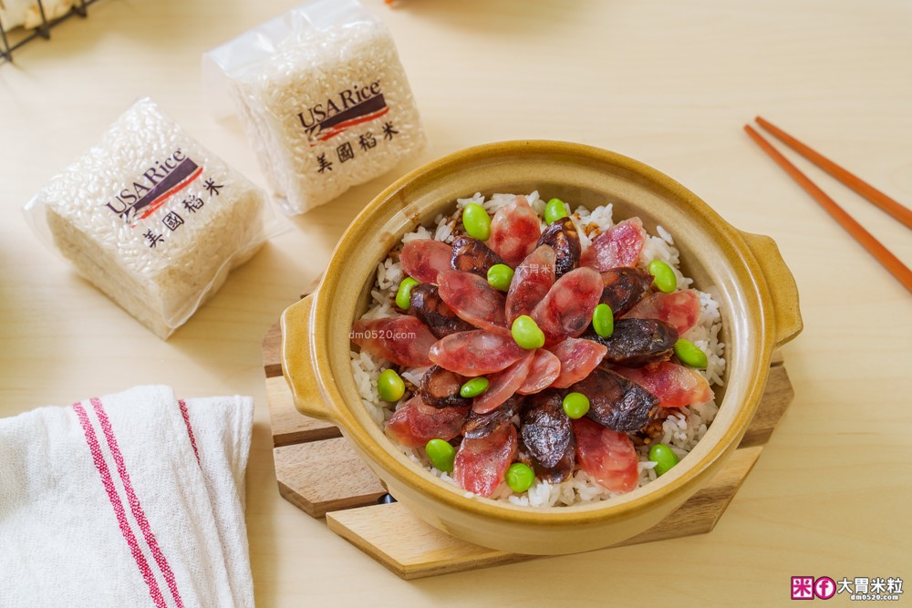 米飯料理食譜】炒飯生日蛋糕│小雞蛋包飯│港式臘味飯(電鍋版)│焗烤米飯蛋塔│美國稻米(茉莉香米)
