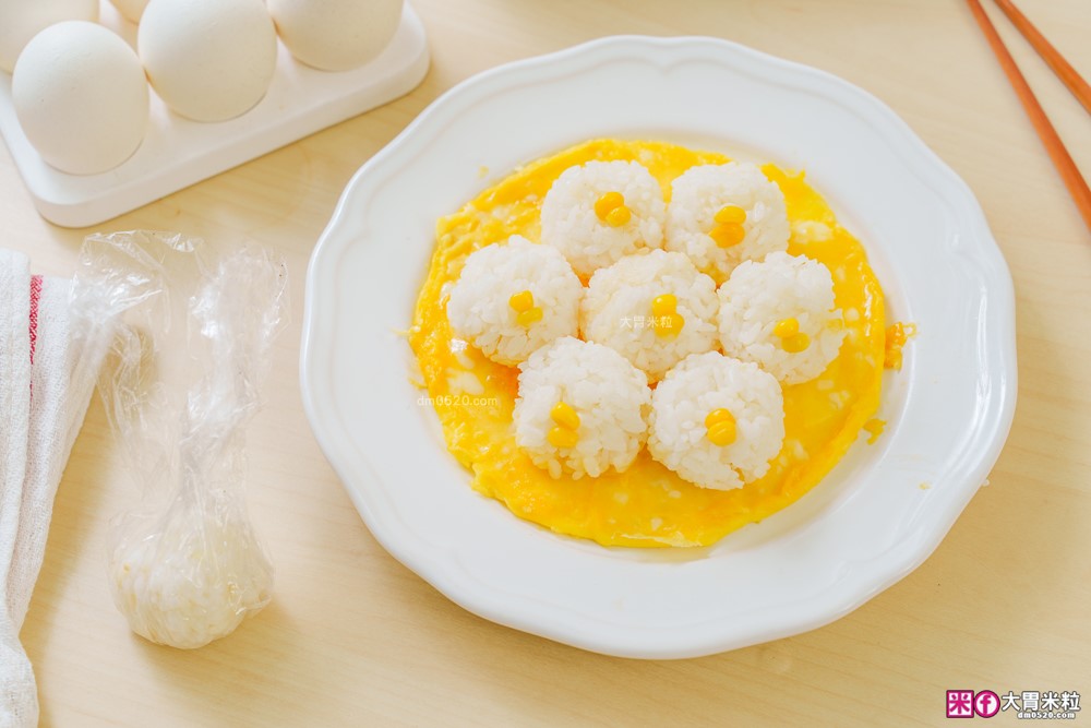 米飯料理食譜】炒飯生日蛋糕│小雞蛋包飯│港式臘味飯(電鍋版)│焗烤米飯蛋塔│美國稻米(茉莉香米)